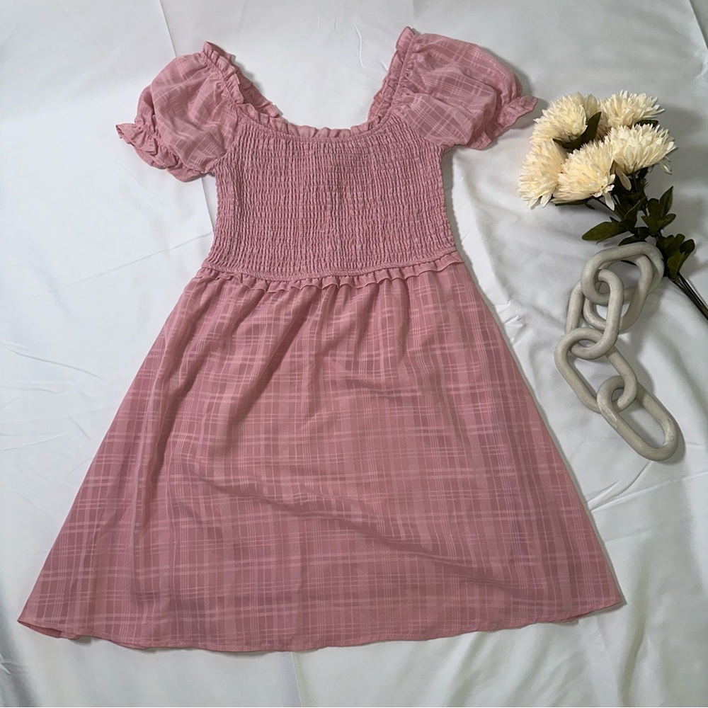 Pink dress L size 🎀🩷✨